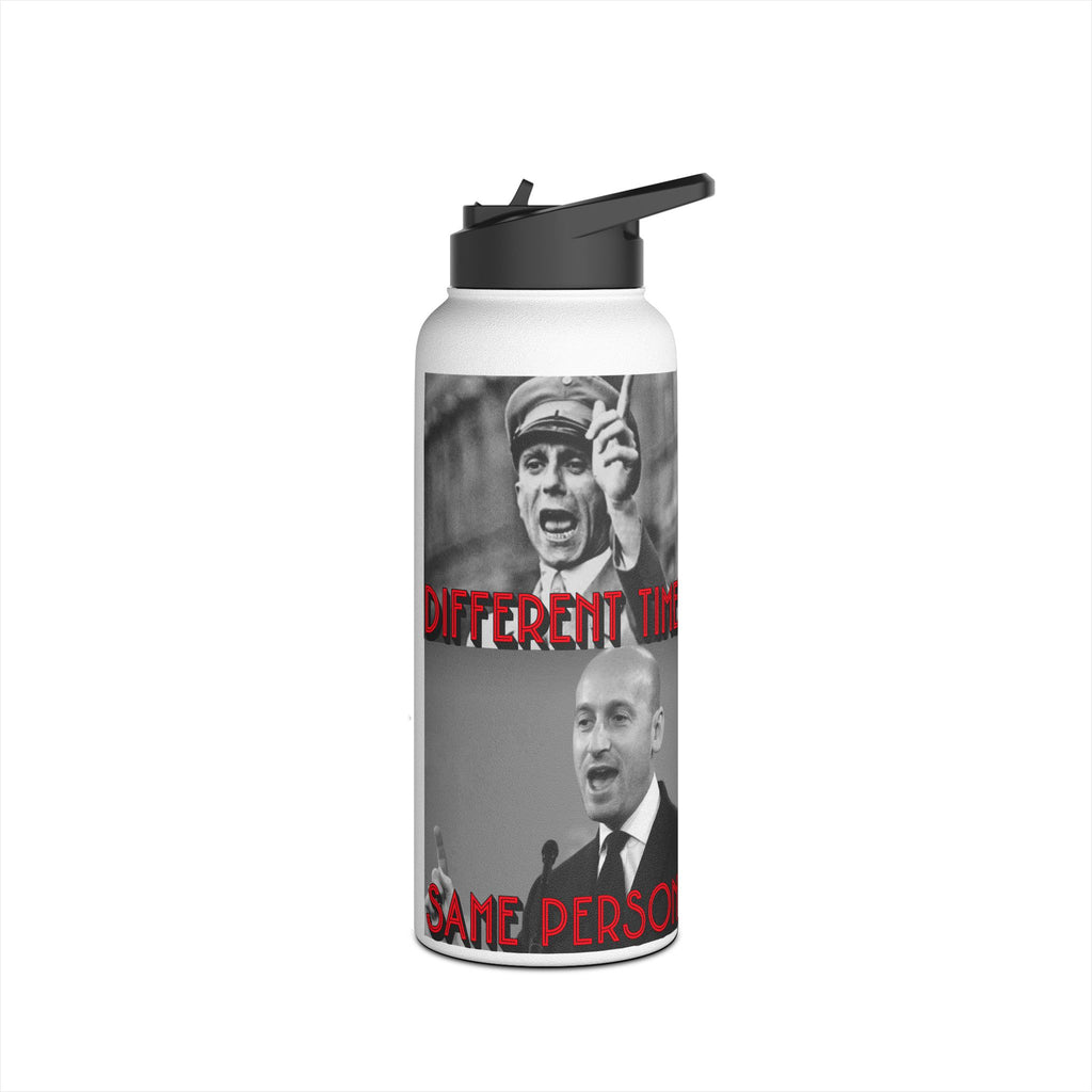 Different Time, Same Person Insulated 32 oz. Water Bottle