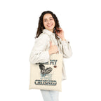 I Like My ICE Crushed Cotton Canvas Tote Bag