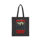 No Troops On American Streets Cotton Canvas Tote Bag