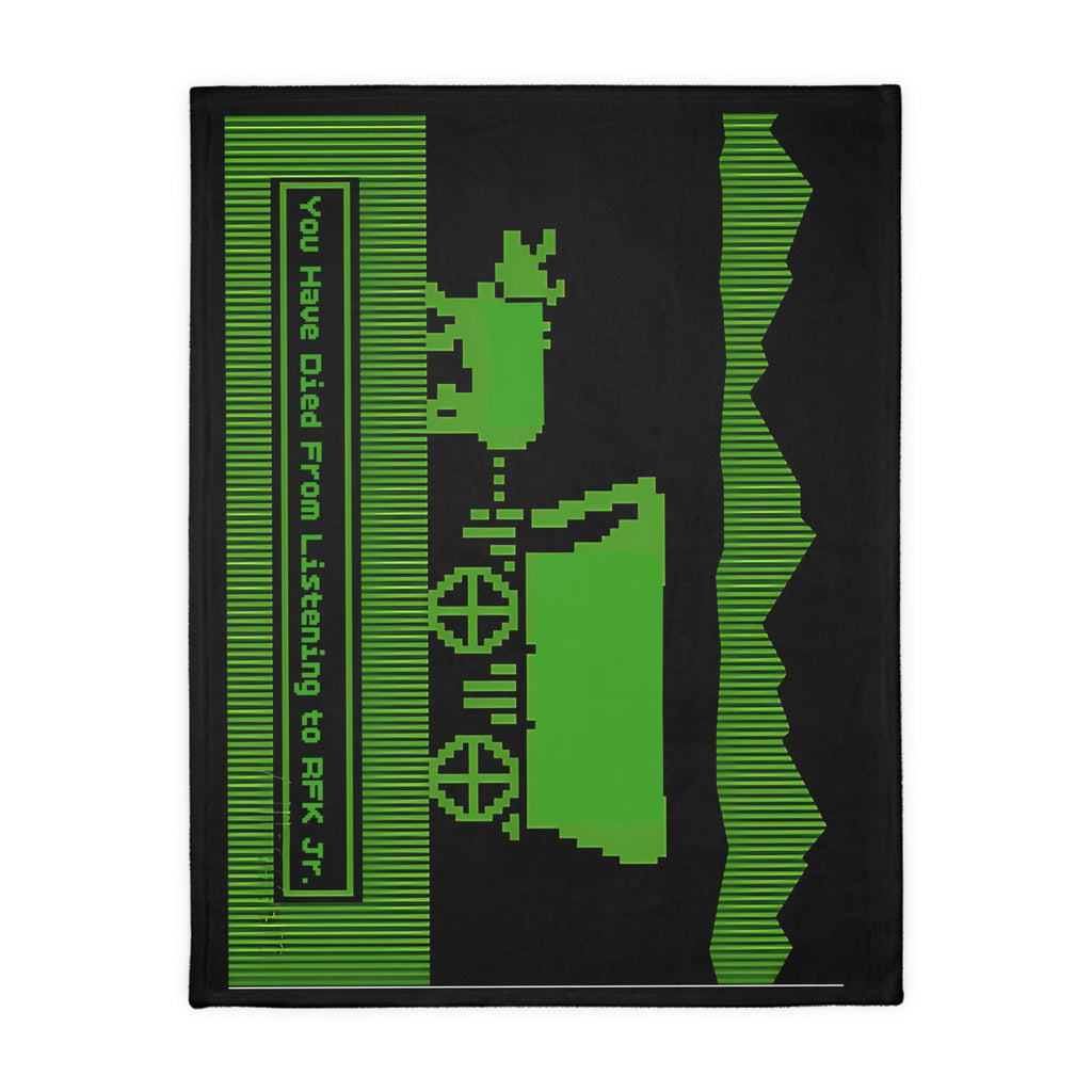 RFK Jr. Kills 60" x 80" Velveteen Microfiber Blanket