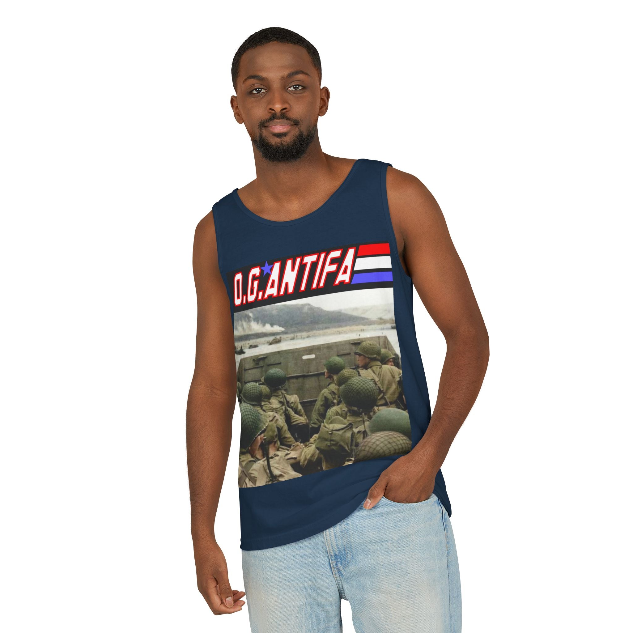 Original Antifa Unisex Cotton Tank Top