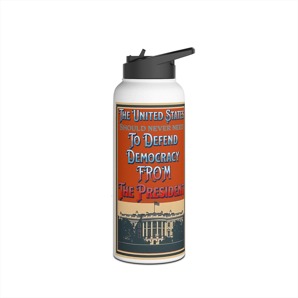Defending Democracy Insulated 32 oz. Water Bottle