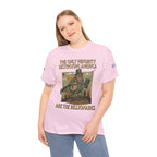 The Only Minority Destroying America Unisex Heavy Cotton Gildan Tee, Casual Wear, Gift for Activists, Comfortable Protest Wear