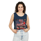 No Kings In The USA Unisex Cotton Tank Top