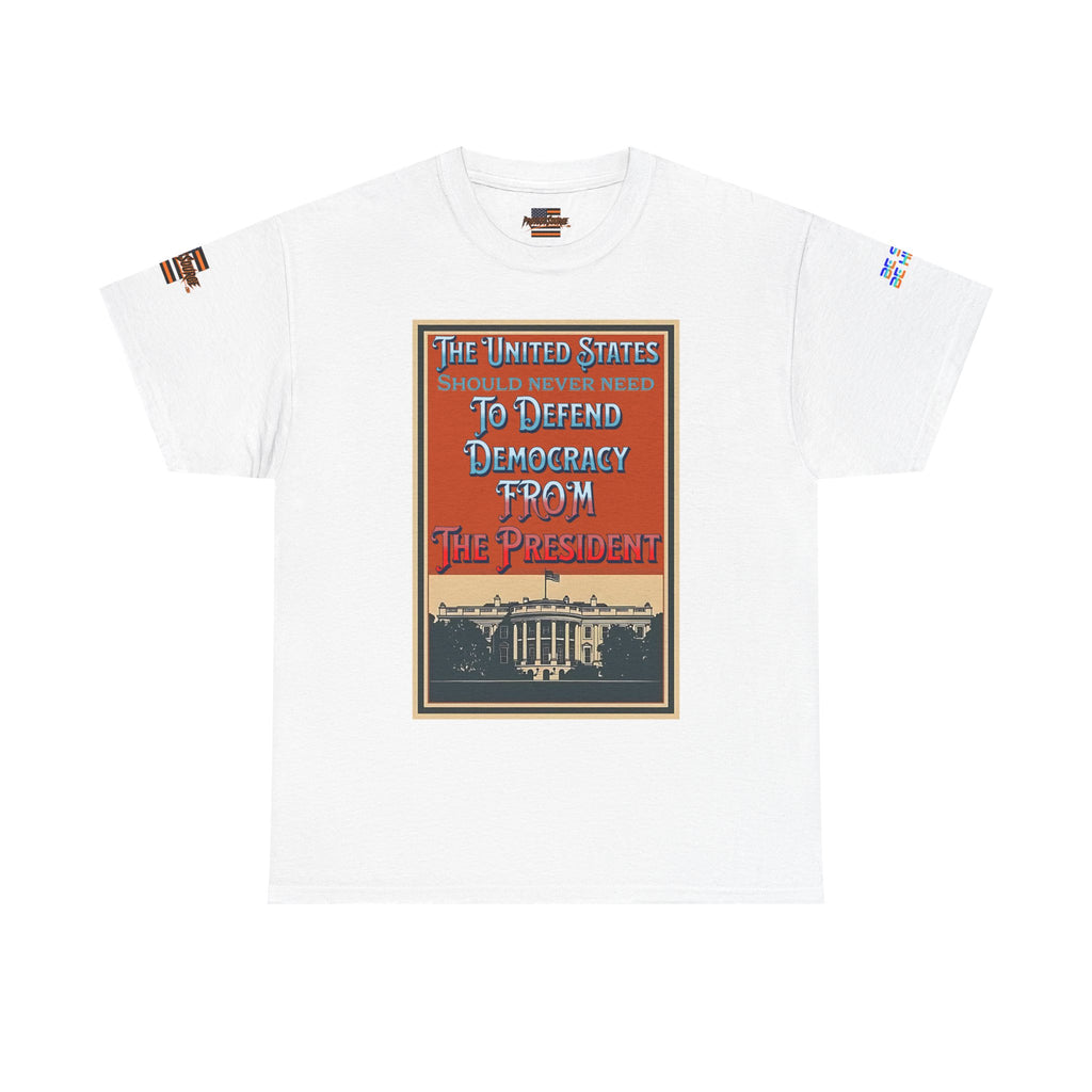 Defending Democracy Unisex Heavy Cotton Gildan Tee