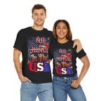 No Kings in the USA Unisex Heavy Cotton Gildan Tee