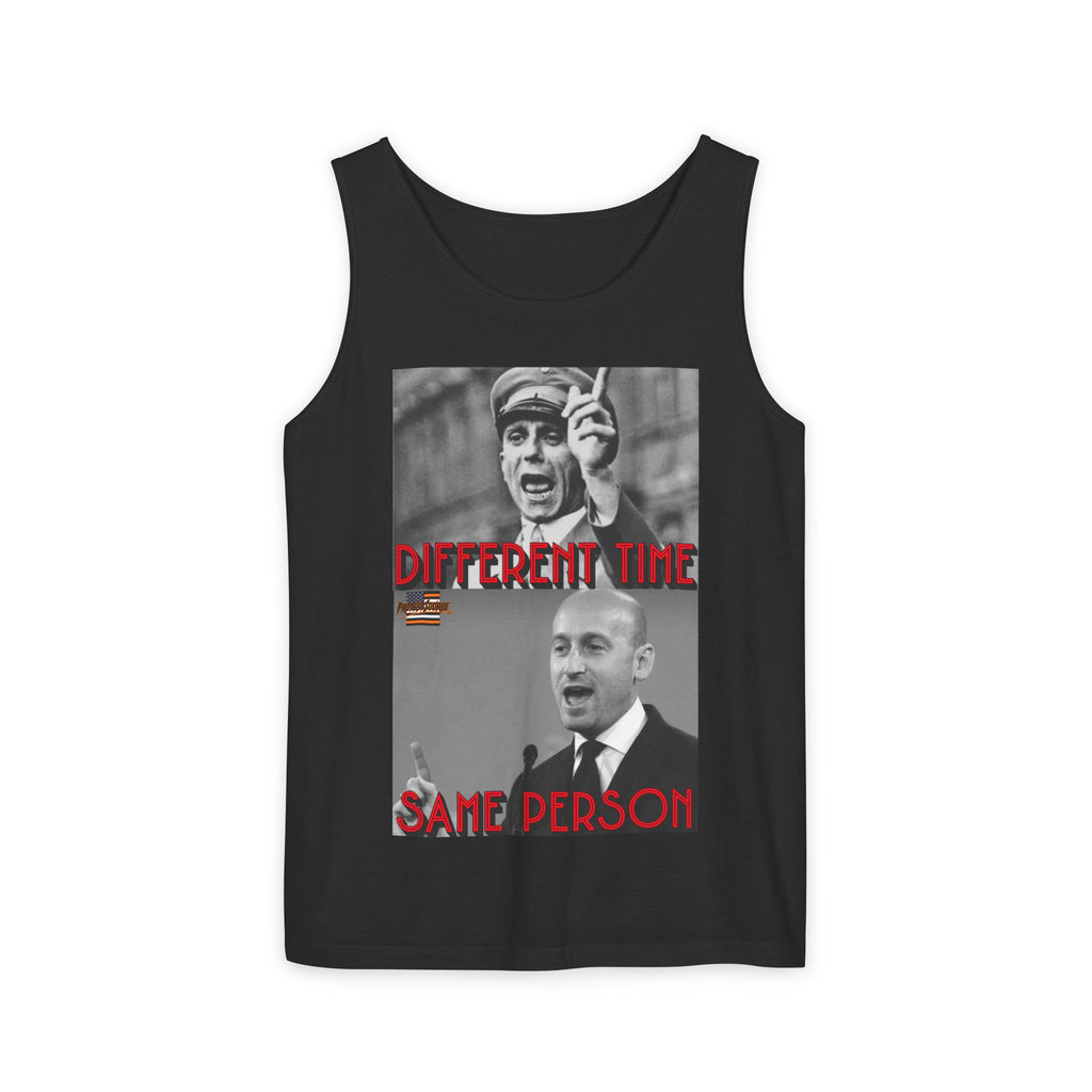 Different Time, Same Person Unisex Cotton Tank Top