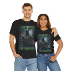 Real Police Don't Wear Masks Unisex Heavy Cotton Gildan Tee, Casual Wear, Gift for Activists, Comfortable Protest Wear