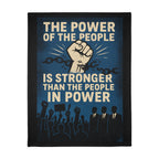 The Power of the People 60" x 80" Velveteen Microfiber Blanket