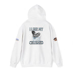 I Like My ICE Crushed Unisex Heavy Blend Gildan Hoodie Sweatshirt, Casual Wear, Gift for Activists, Comfortable Protest Wear