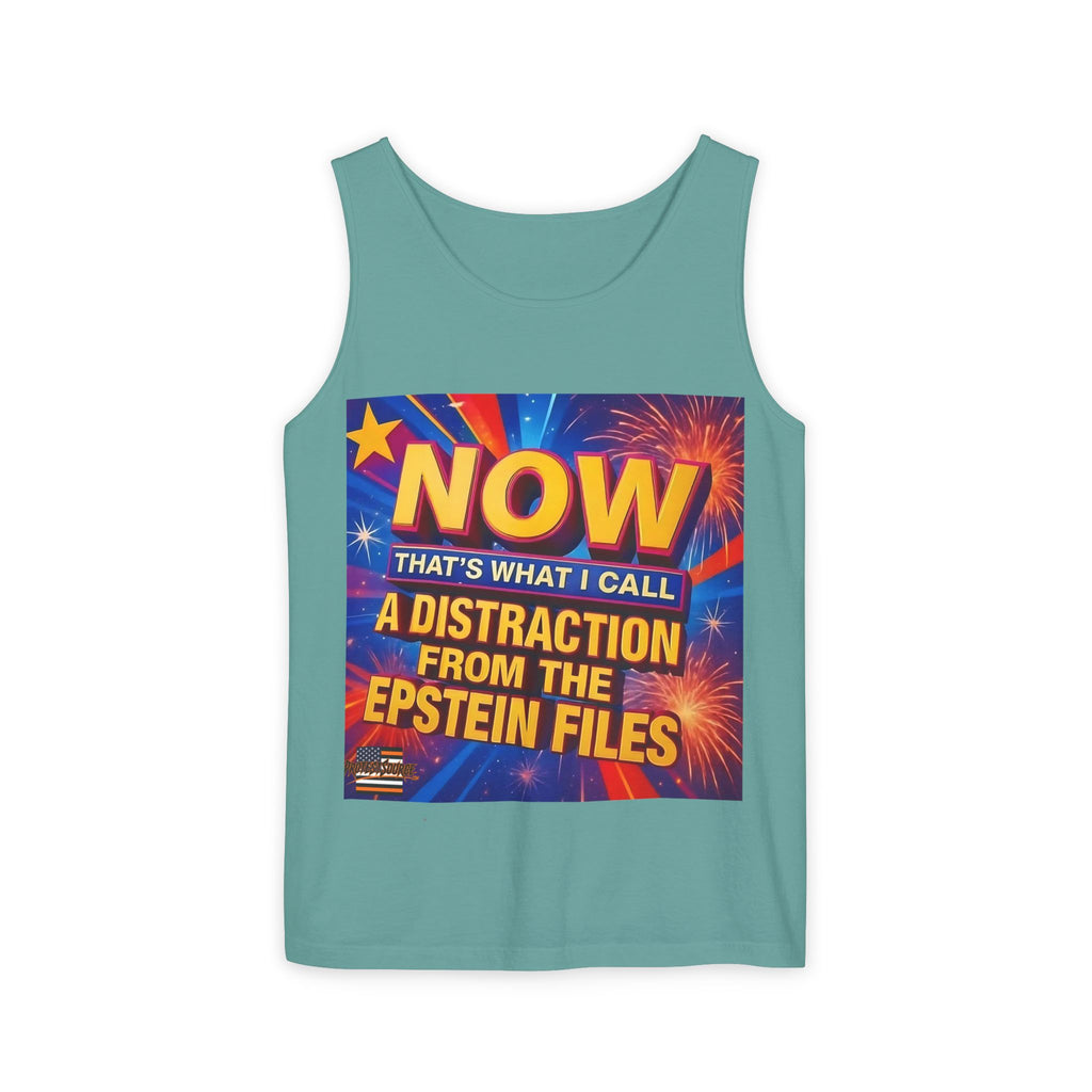Now That's What I Call A Distraction Unisex Cotton Tank Top