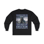 Closed Due to the Rise of Fascism Long Sleeve Cotton Gildan Tee
