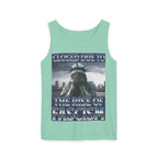 Closed Due to the Rise of Fascism Unisex Cotton Tank Top