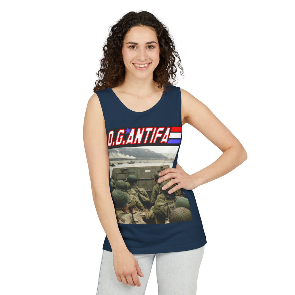 Original Antifa Unisex Cotton Tank Top