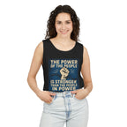 The Power of the People Unisex Cotton Tank Top