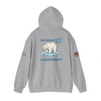 The Wrong ICE is Disappearing Unisex Heavy Blend Gildan Hoodie Sweatshirt, Casual Wear, Gift for Activists, Comfortable Protest Wear