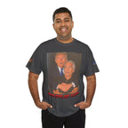 Trump and Epstein Coldplay Cam Unisex Heavy Cotton Gildan Tee