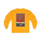 Defending Democracy Long Sleeve Cotton Gildan Tee