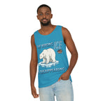 The Wrong ICE is Disappearing Unisex Cotton Tank Top