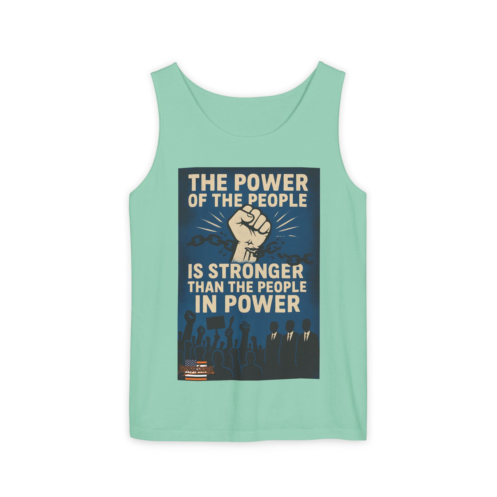 The Power of the People Unisex Cotton Tank Top