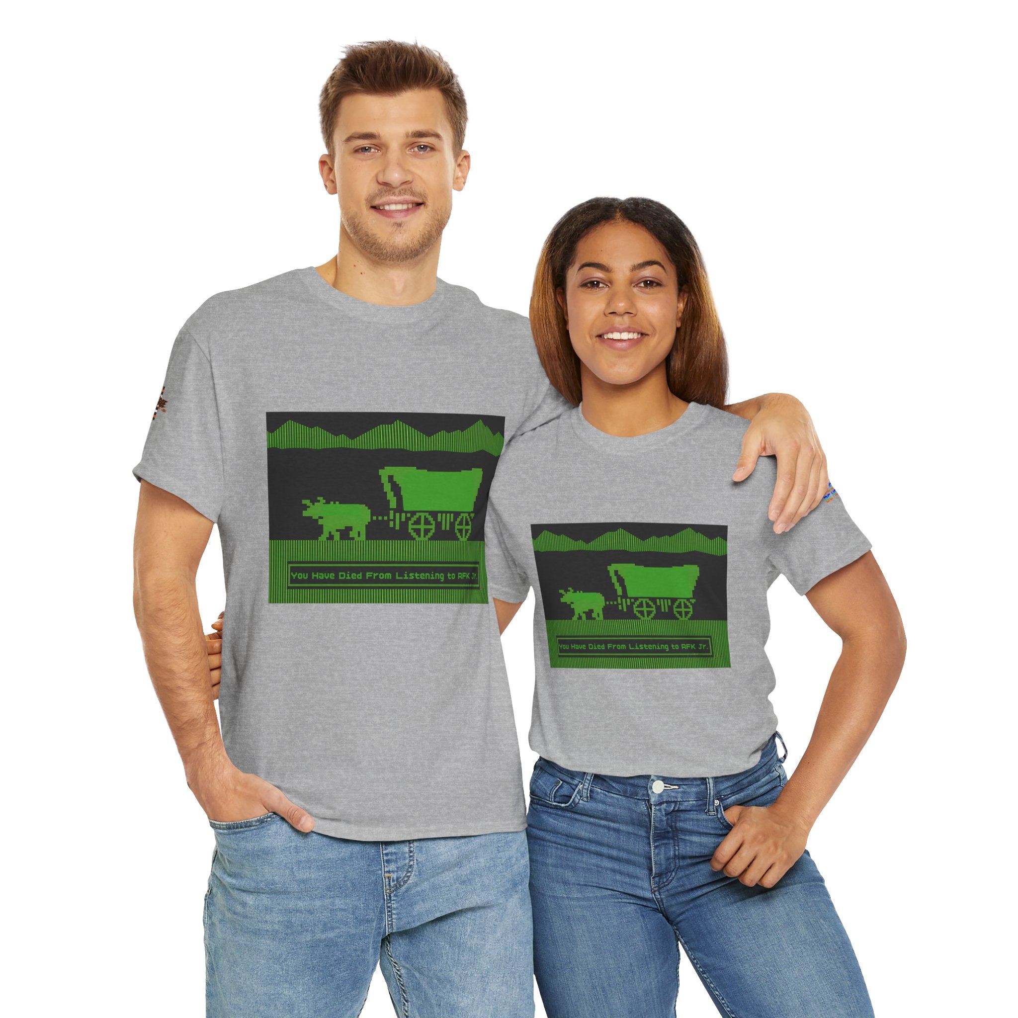 RFK Jr. Kills Unisex Heavy Cotton Gildan Tee, Casual Wear, Gift for Activists, Comfortable Protest Wear