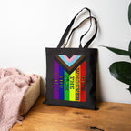 Kiss Whoever The F*ck You Want Cotton Canvas Tote Bag