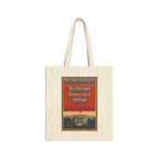 Defending Democracy Cotton Canvas Tote Bag