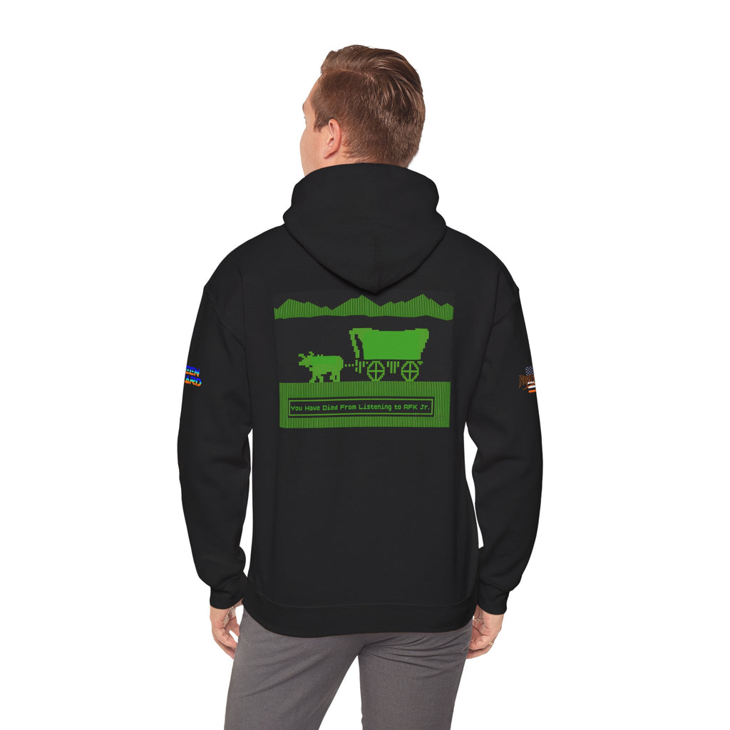 RFK Jr. Kills Unisex Heavy Blend Gildan Hoodie Sweatshirt, Casual Wear, Gift for Activists, Comfortable Protest Wear