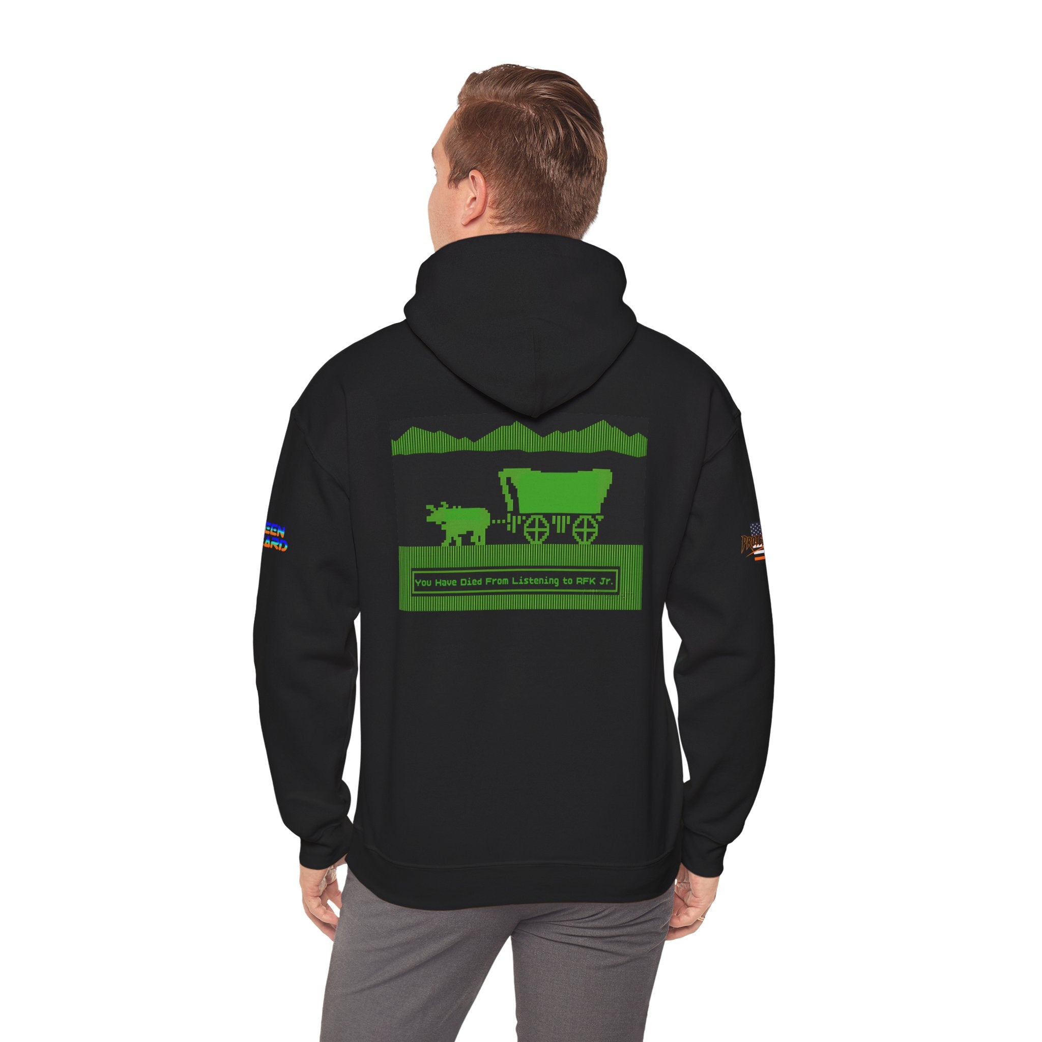 RFK Jr. Kills Unisex Heavy Blend Gildan Hoodie Sweatshirt, Casual Wear, Gift for Activists, Comfortable Protest Wear