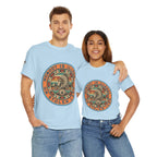 Nobody is Illegal on Stolen Land Unisex Heavy Cotton Gildan Tee, Casual Wear, Gift for Activists, Comfortable Protest Wear