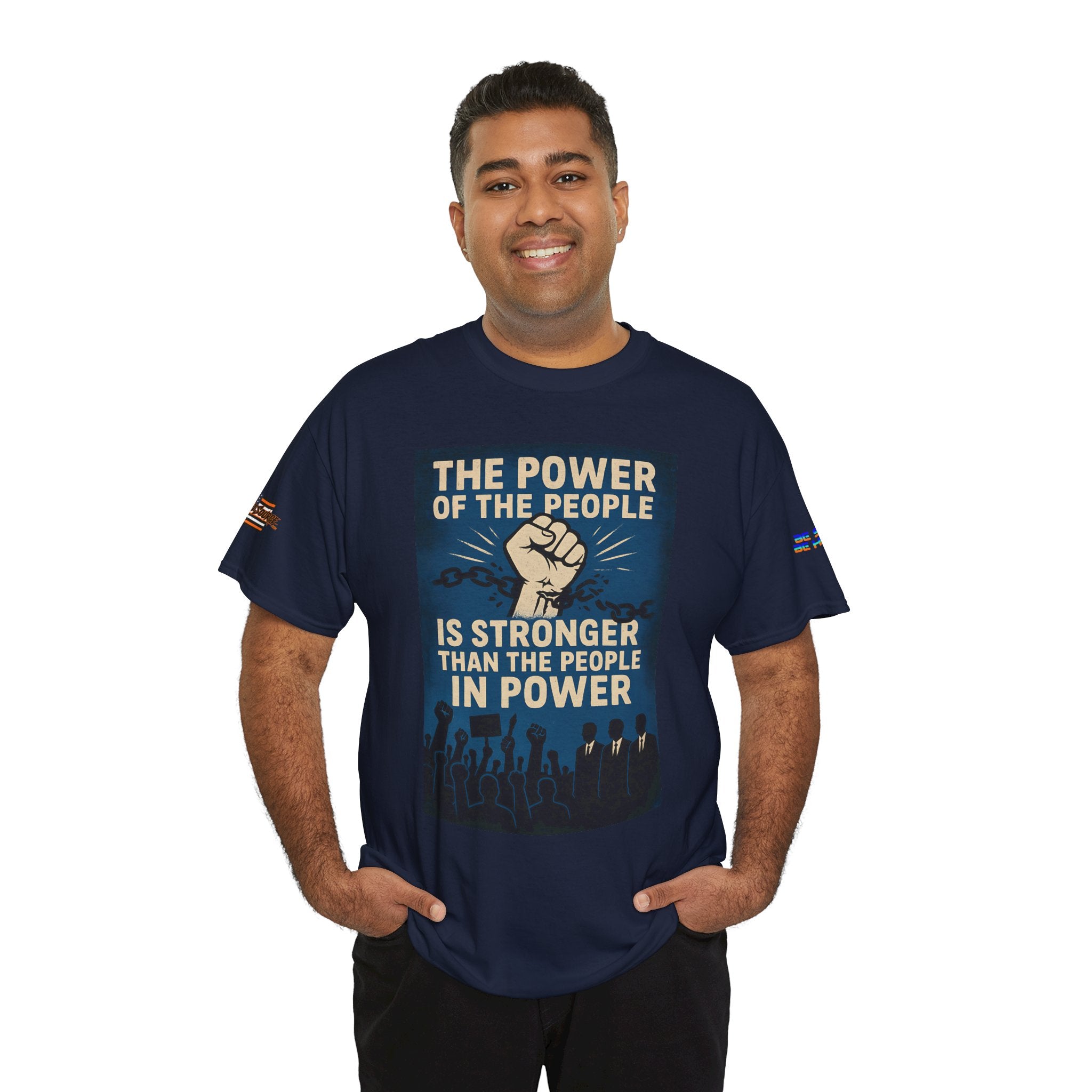 The Power of the People Unisex Heavy Cotton Gildan Tee