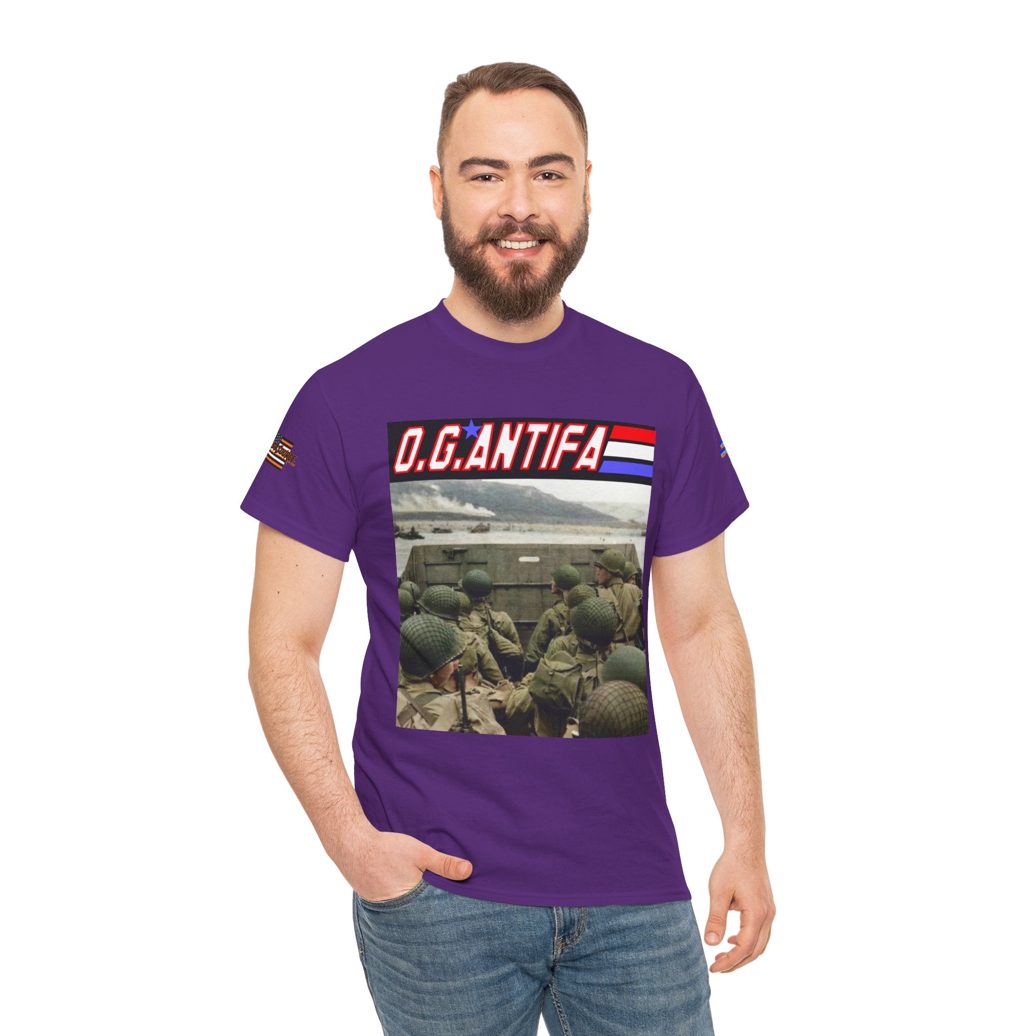 Original Antifa Unisex Heavy Cotton Gildan Tee