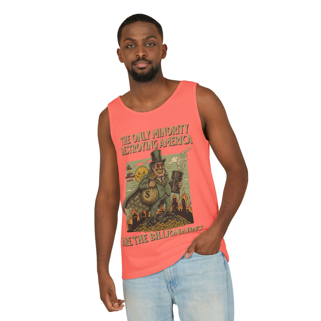 The Only Minority Destroying America Unisex Cotton Tank Top