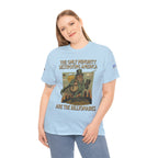 The Only Minority Destroying America Unisex Heavy Cotton Gildan Tee, Casual Wear, Gift for Activists, Comfortable Protest Wear