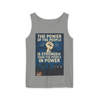 The Power of the People Unisex Cotton Tank Top