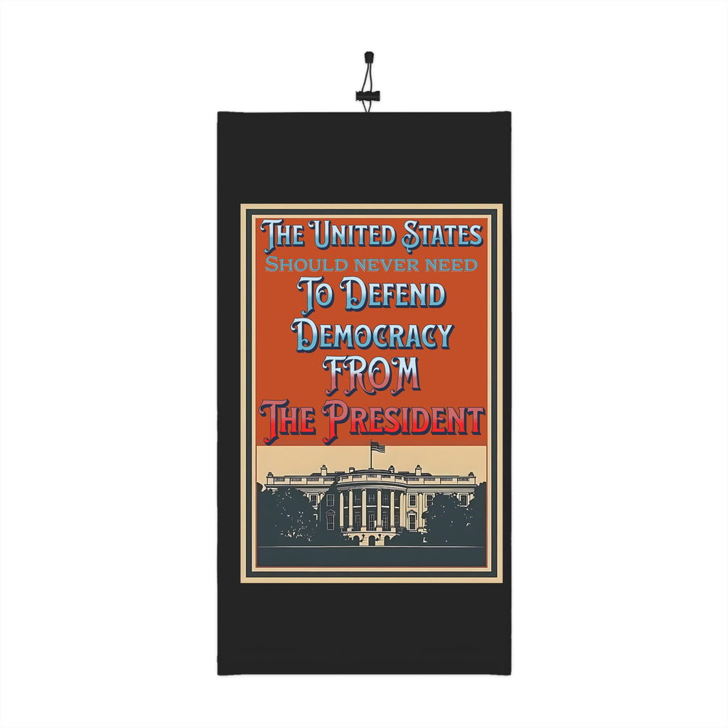 Defending Democracy Winter Neck Gaiter with Drawstring