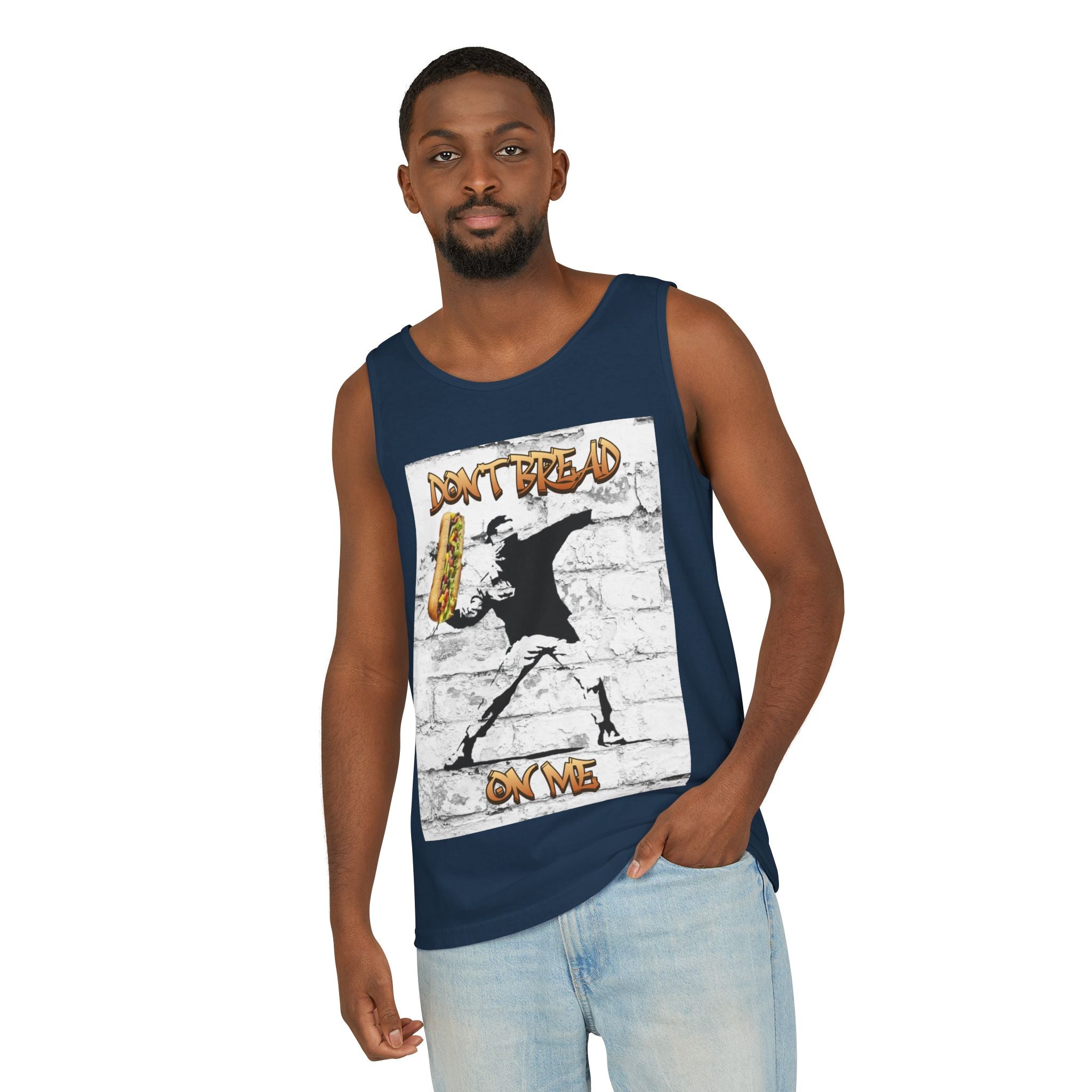 Don't Bread On Me Unisex Cotton Tank Top