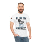 I Like My ICE Crushed Unisex Heavy Cotton Gildan Tee, Casual Wear, Gift for Activists, Comfortable Protest Wear