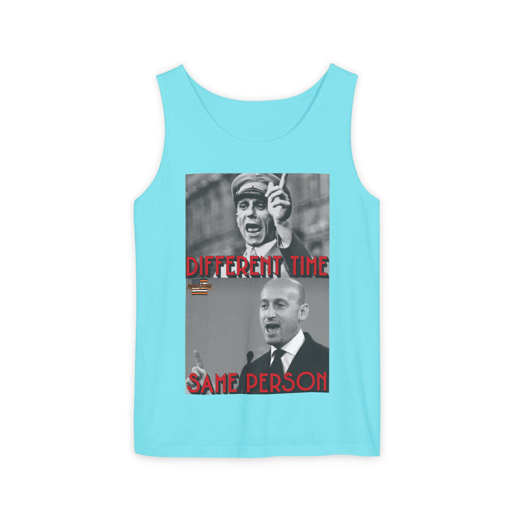 Different Time, Same Person Unisex Cotton Tank Top
