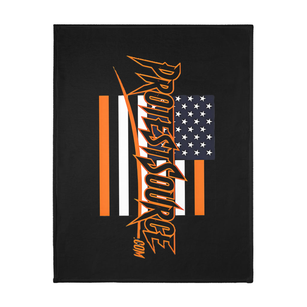 American Fascist 60" x 80" Velveteen Microfiber Blanket