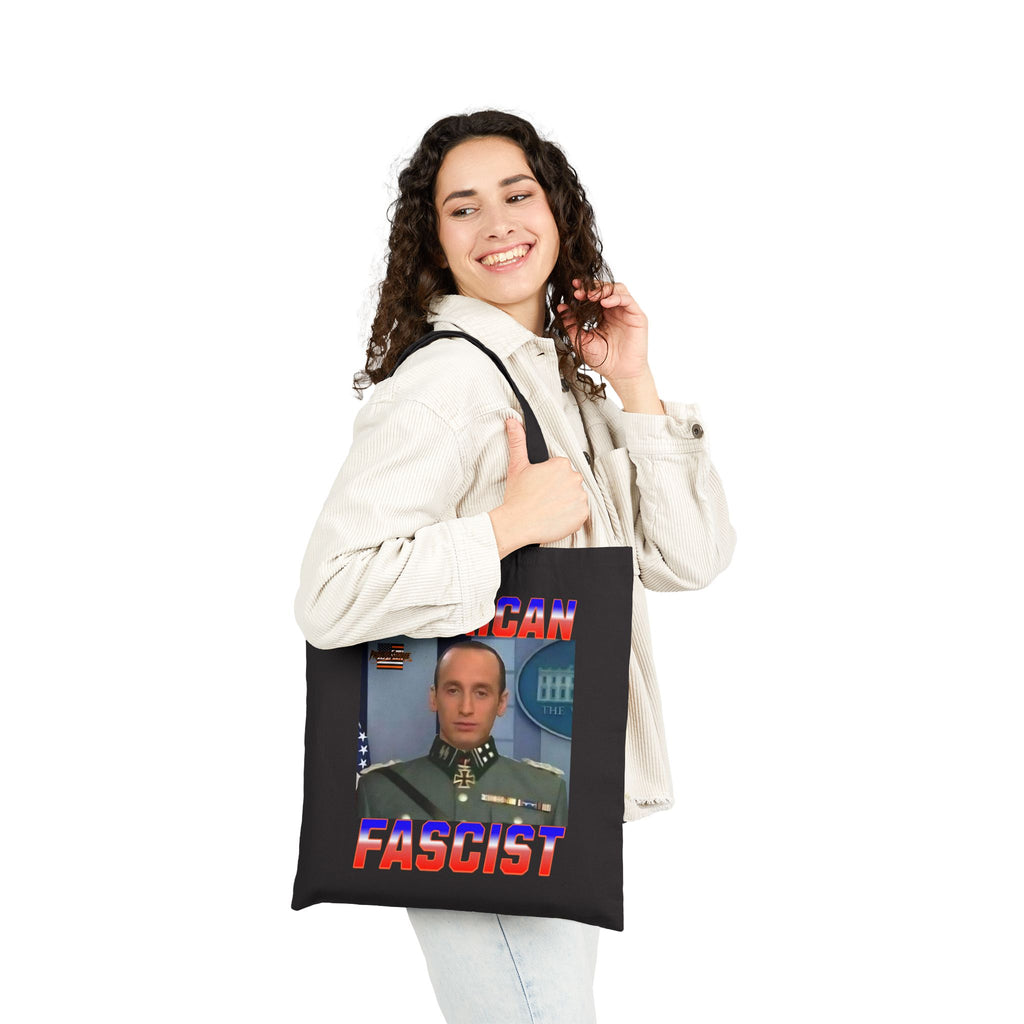 American Fascist Cotton Canvas Tote Bag