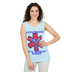 Healthcare is a Human Right Unisex Cotton Tank Top
