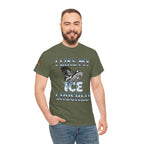 I Like My ICE Crushed Unisex Heavy Cotton Gildan Tee, Casual Wear, Gift for Activists, Comfortable Protest Wear
