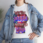 We The People Serve No Kings Unisex Heavy Cotton Gildan Tee
