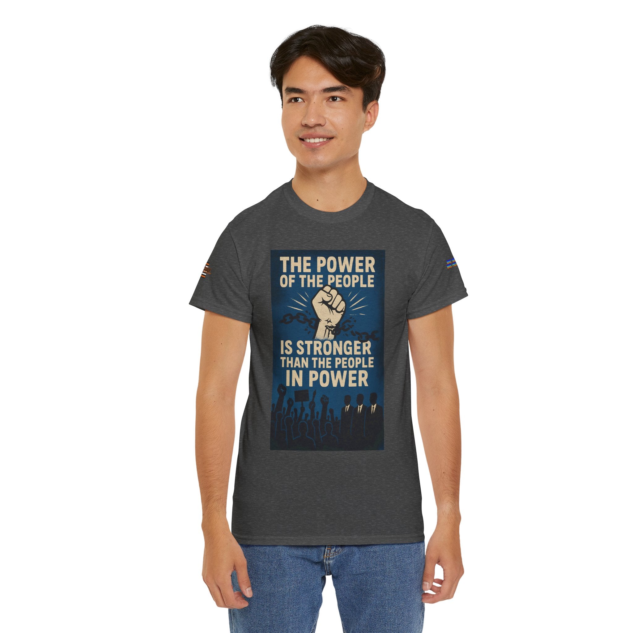 The Power of the People Unisex Heavy Cotton Gildan Tee