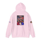 No Kings in the USA Unisex Heavy Blend Gildan Hoodie Sweatshirt, Casual Wear, Gift for Activists, Comfortable Protest Wear