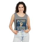 The Power of the People Unisex Cotton Tank Top