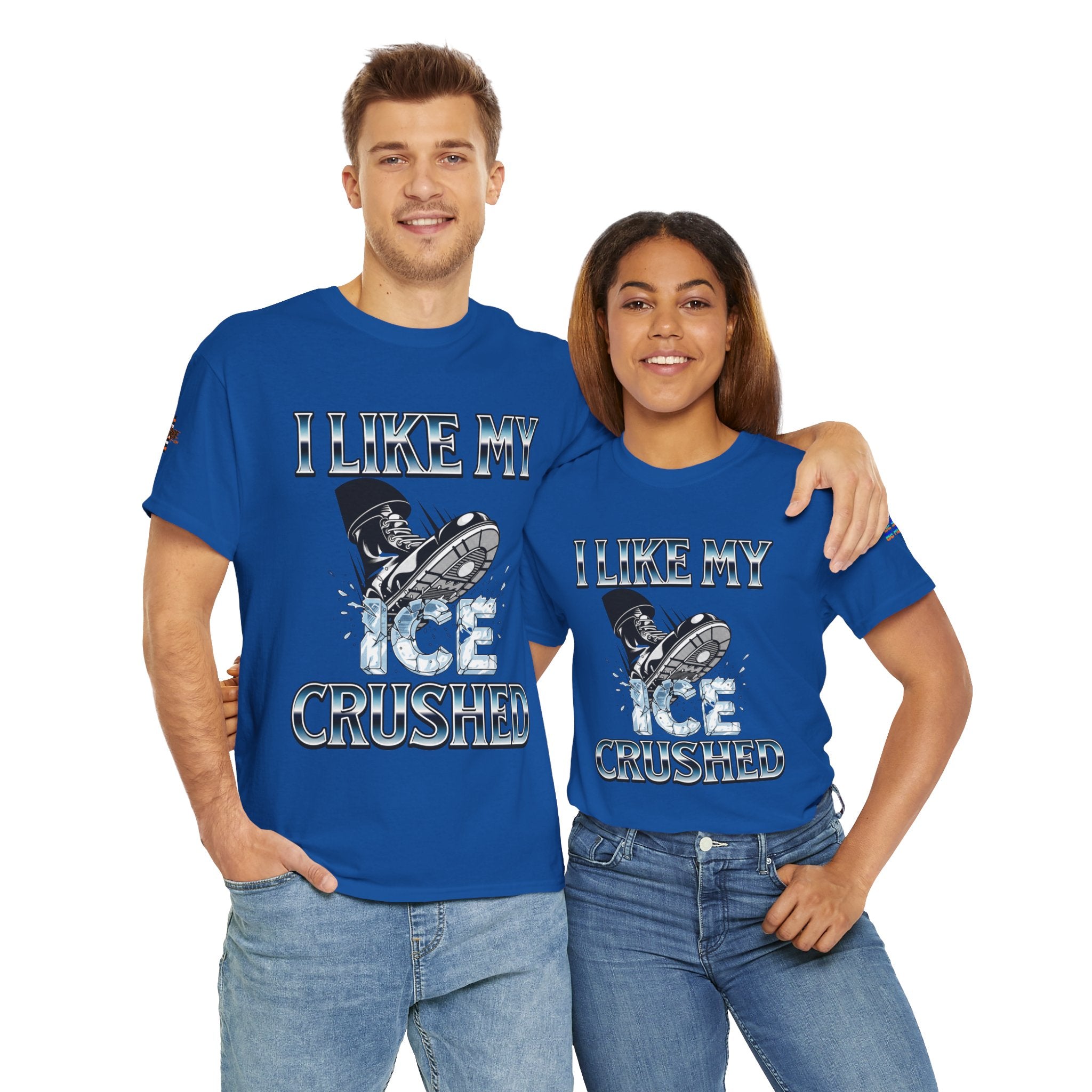 I Like My ICE Crushed Unisex Heavy Cotton Gildan Tee, Casual Wear, Gift for Activists, Comfortable Protest Wear