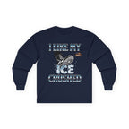 I Like My ICE Crushed Long Sleeve Cotton Gildan Tee