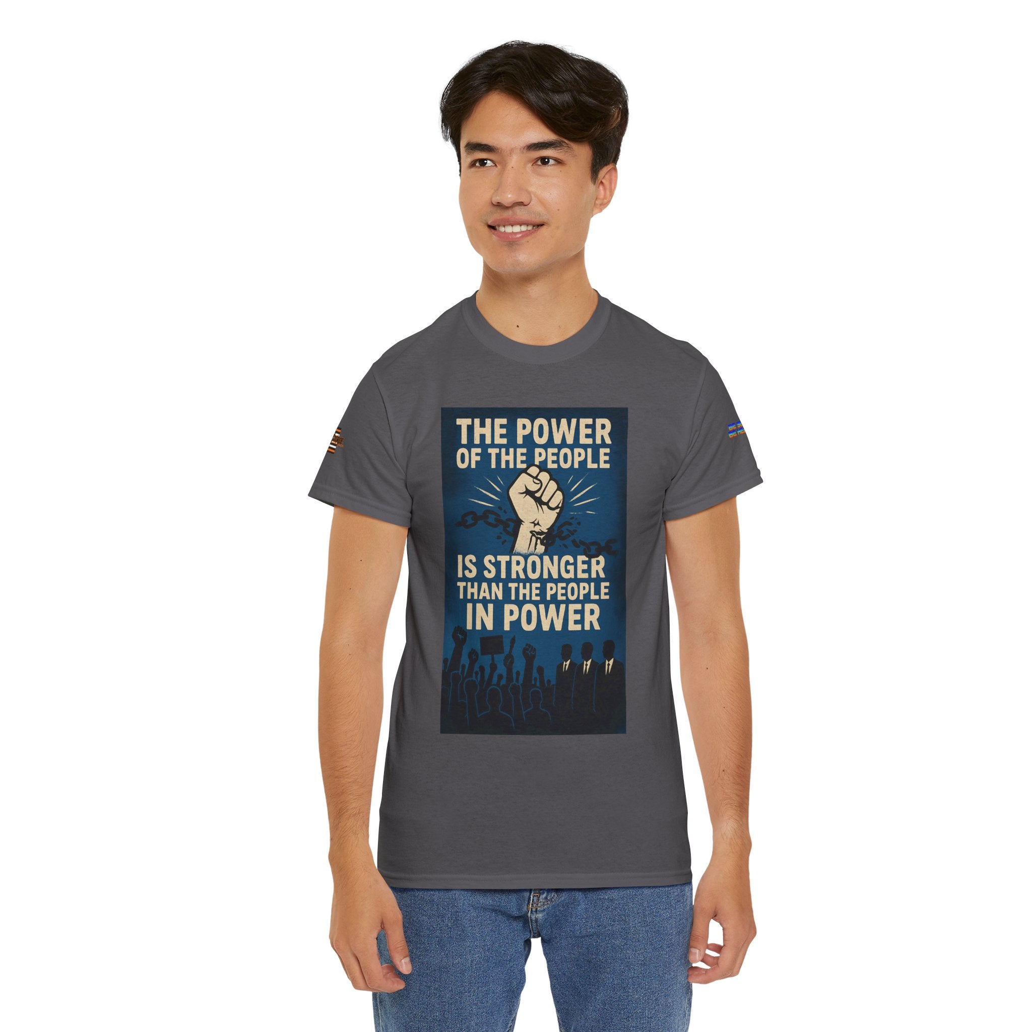 The Power of the People Unisex Heavy Cotton Gildan Tee